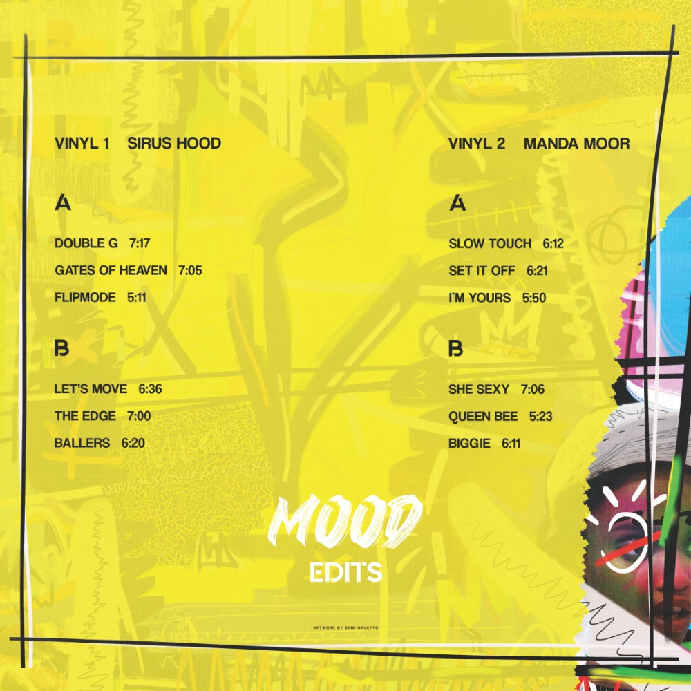 Mood Edits Double Vinyl 2x12'