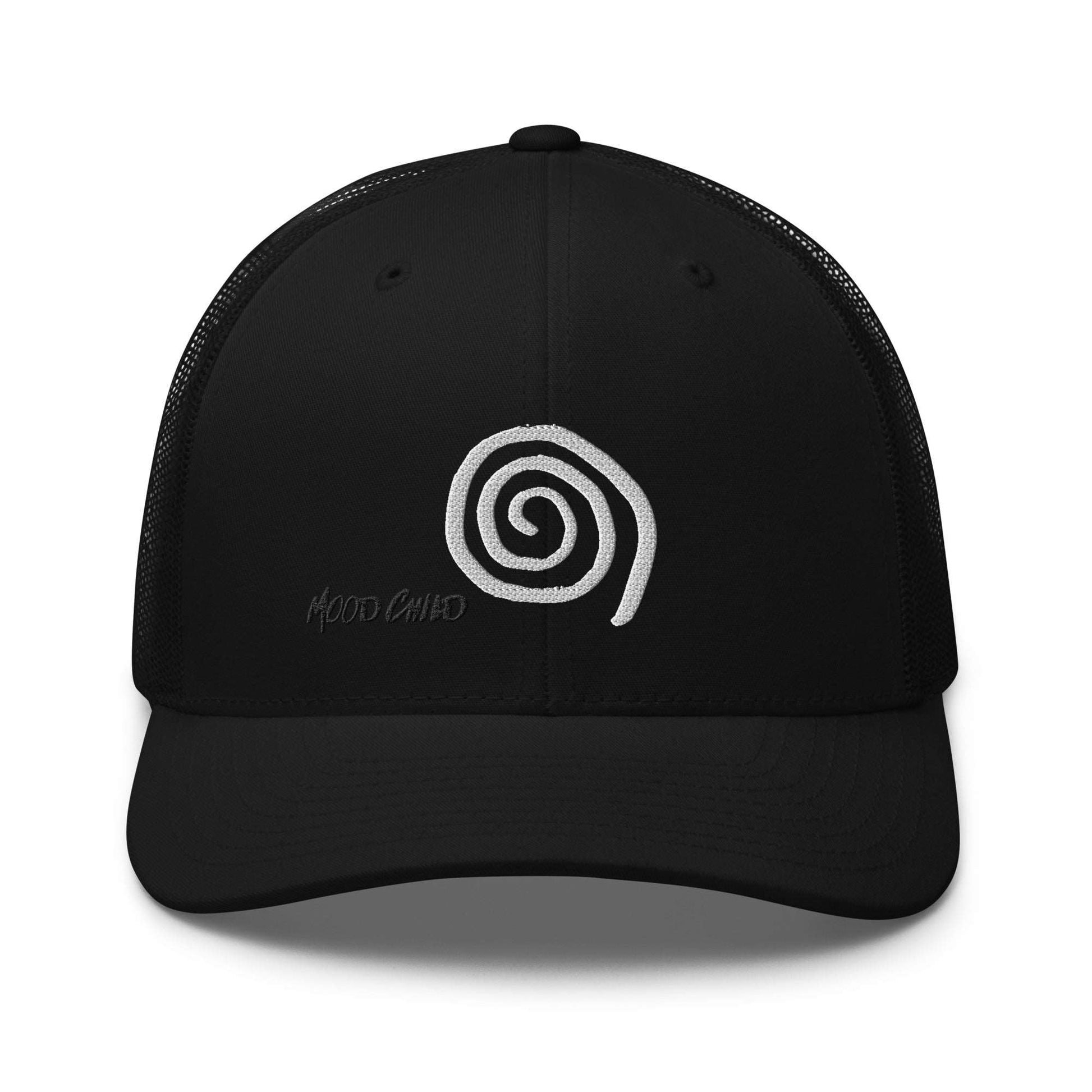 Mood Child® Black Trucker Cap (World)
