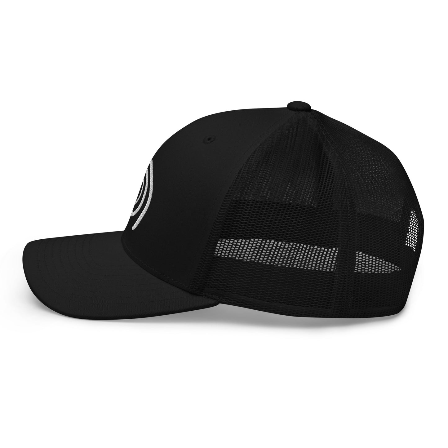Mood Child® Black Trucker Cap (World)