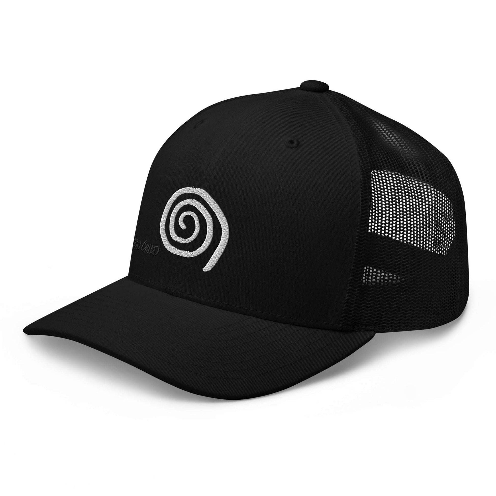 Mood Child® Black Trucker Cap (World)