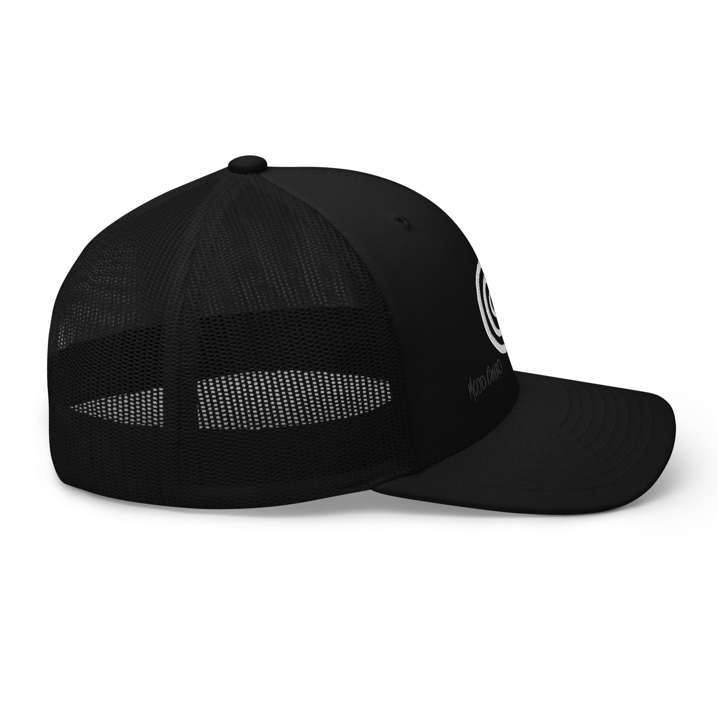 Mood Child® Black Trucker Cap (World)