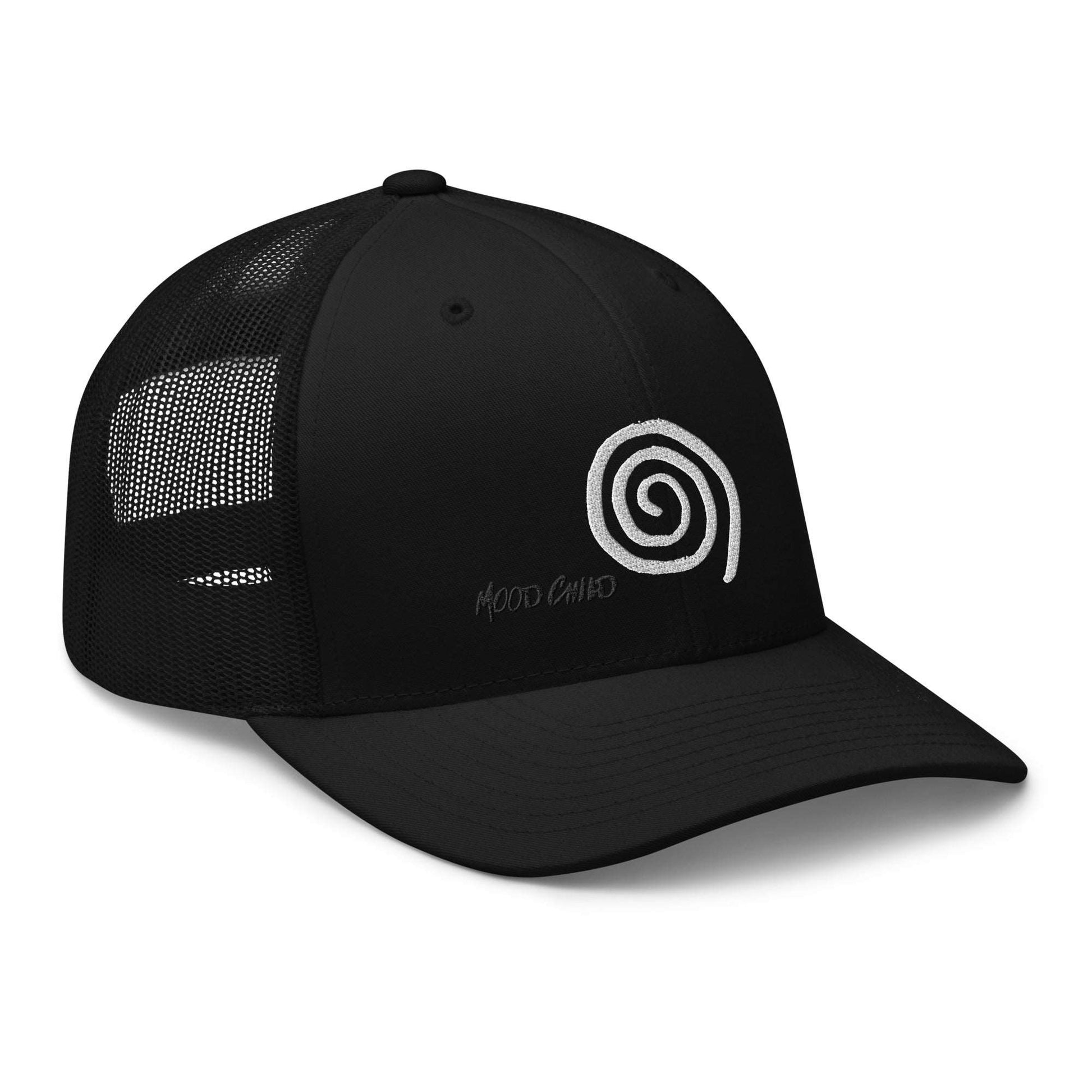 Mood Child® Black Trucker Cap (World)