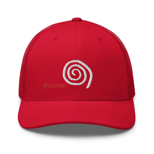 Mood Child® Red Trucker Cap (World)