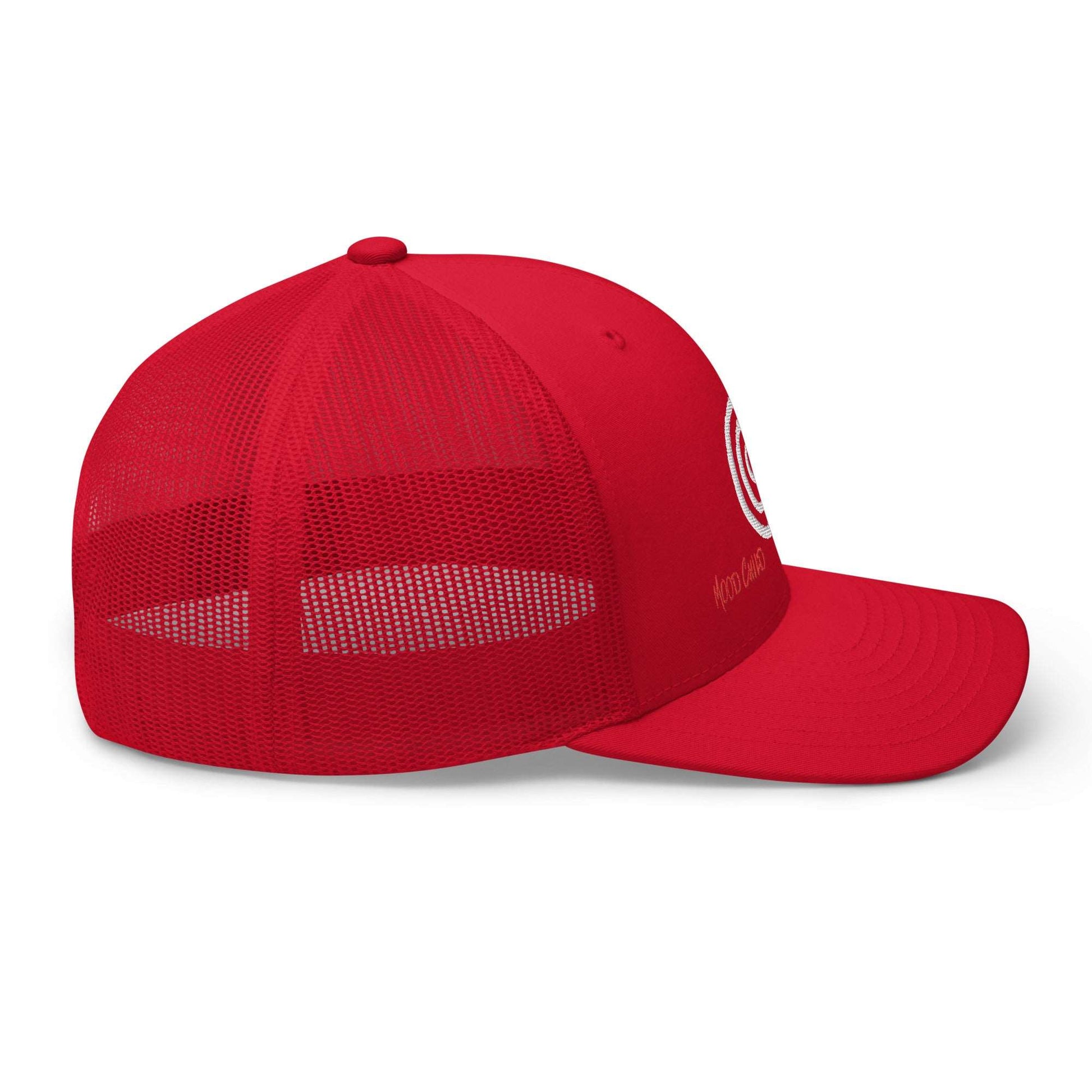 Mood Child® Red Trucker Cap (World)