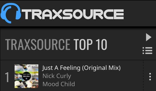 Just A Feeling by Nick Curly Tops the Traxsource Minimal Deep Tech Chart