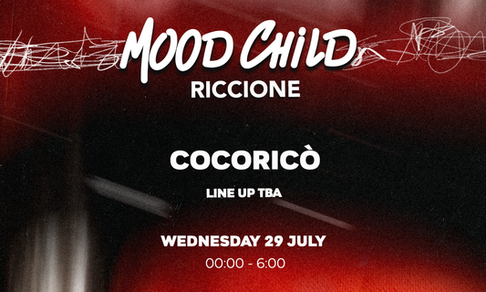 2026.07.29 🔺🌀 Mood Child X Cocorico 🌀🔺 Titilla Jäguer Garden, Riccione, ITALY 🇮🇹